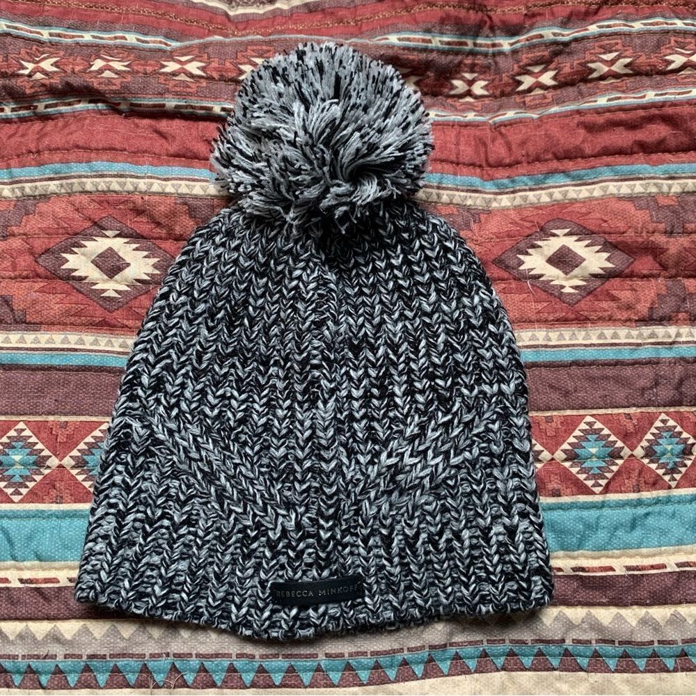 Rebecca Minkoff Pom Pom Beanie